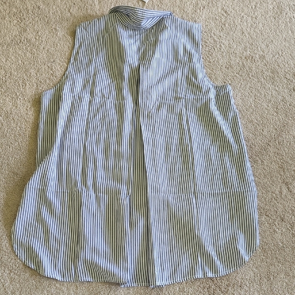 Beachlunchlounge Blue Button Down Shirt - Picture 5 of 7